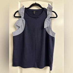 J. Crew Size Medium Women’s Sleeveless Top in Navy